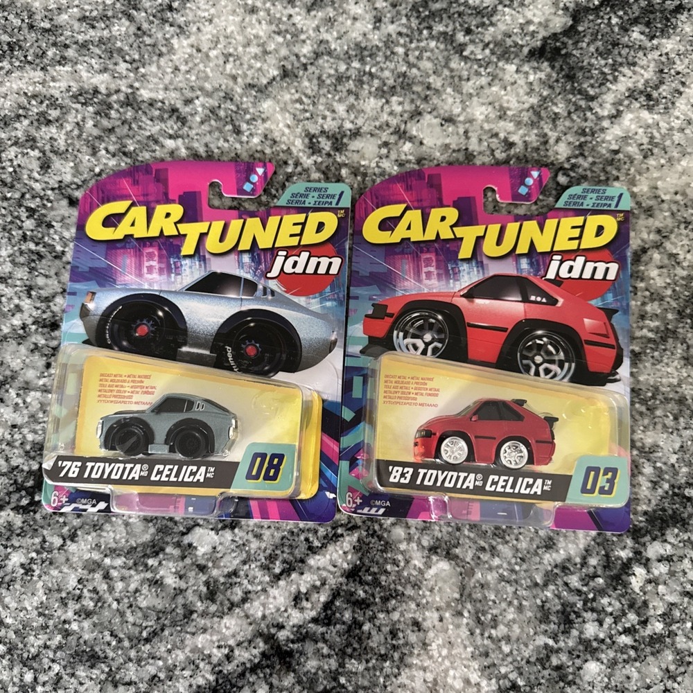 Car Tuned '83 Toyota Celica #03 76 Celica #8 2025 JDM Series 1 #CubeE